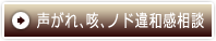 声がれ、咳、ノド違和感相談